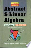 Kirshna’s Series: Abstract and Linear Algebra