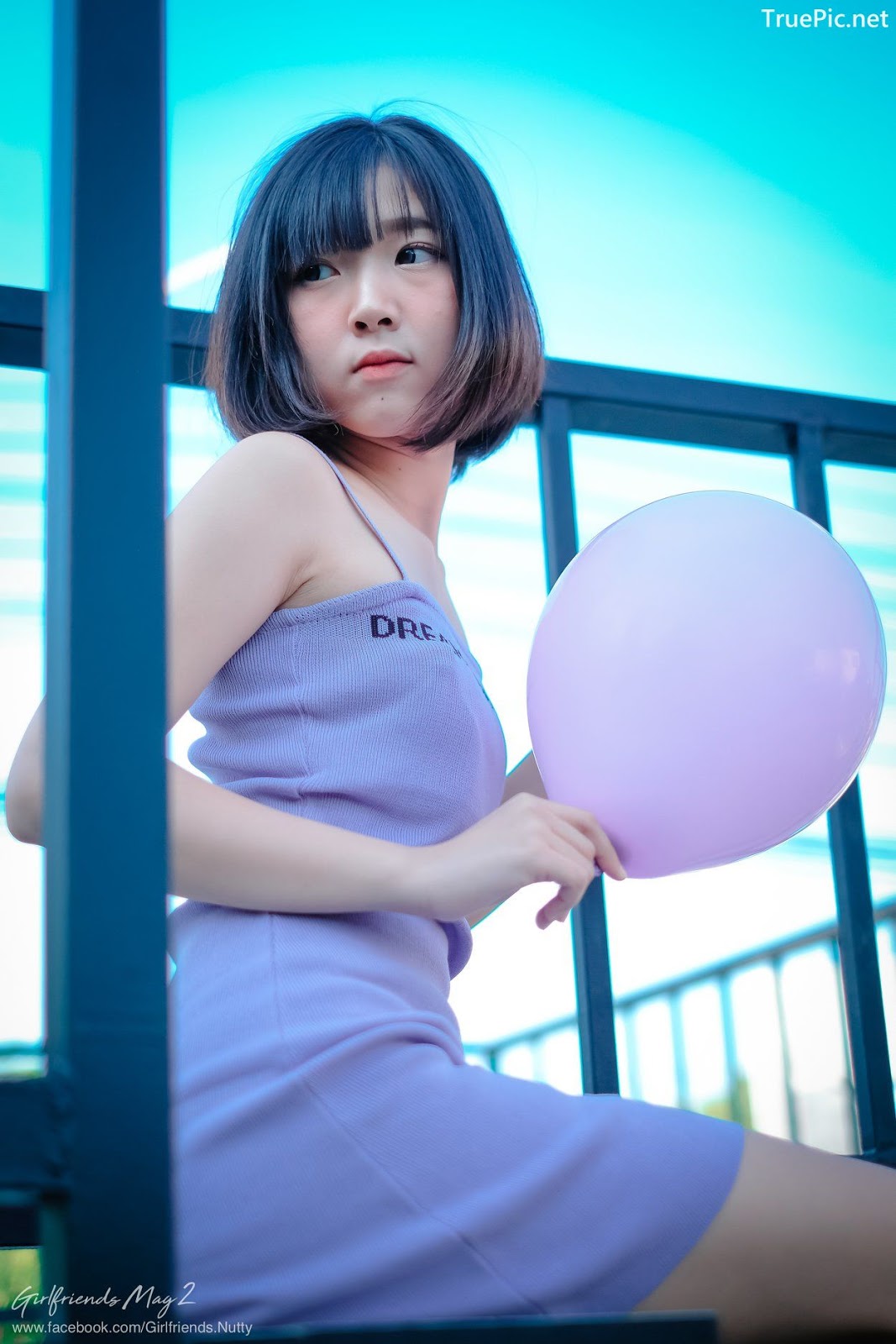 Image Thailand Model - Pakkhagee Arkornpattanakul - Purple Balloon - TruePic.net - Picture-13