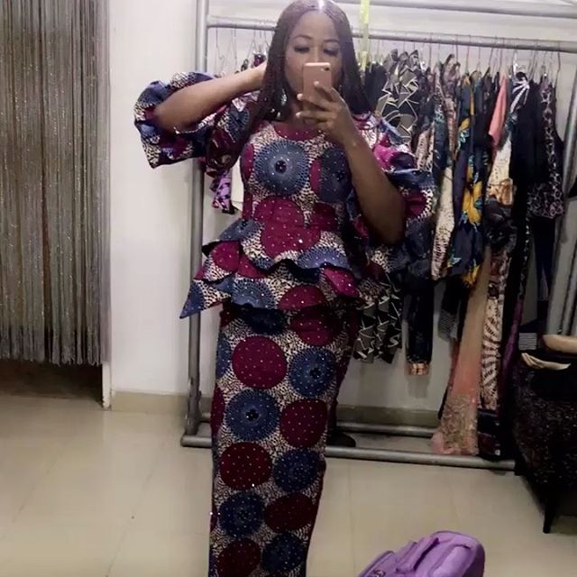 Latest Ankara Skirt and Blouse Styles for Ladies: 2019