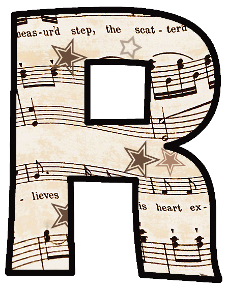 music alphabet clipart - photo #14