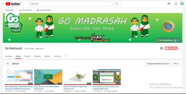 Subscribe Go Madrasah Channel Youtube Resmi Emissimpatikazone Subscribe Go Madrasah Channel Youtube Resmi Emissimpatikazone
