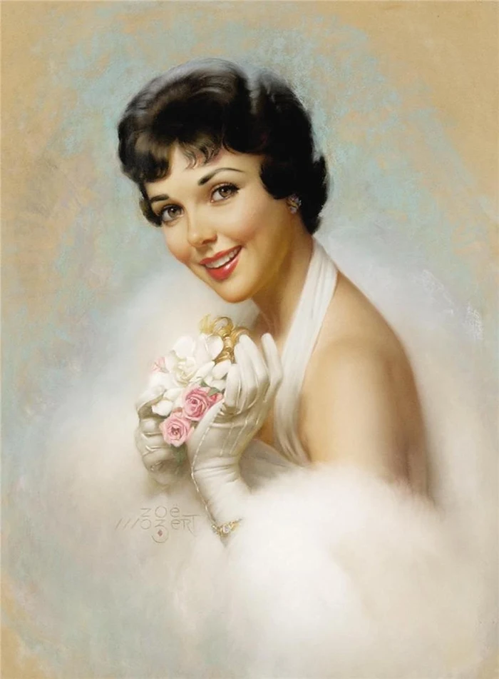 Zoë Mozert 1907-1993 American Pin-up illustrator