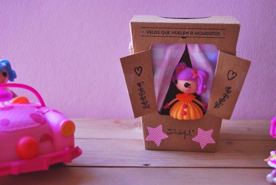 Otra forma de aprovechar envases bonitos