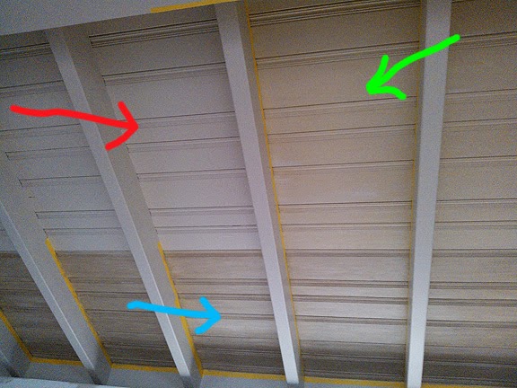 Painting A Ceiling To Look Like Driftwood Everything I