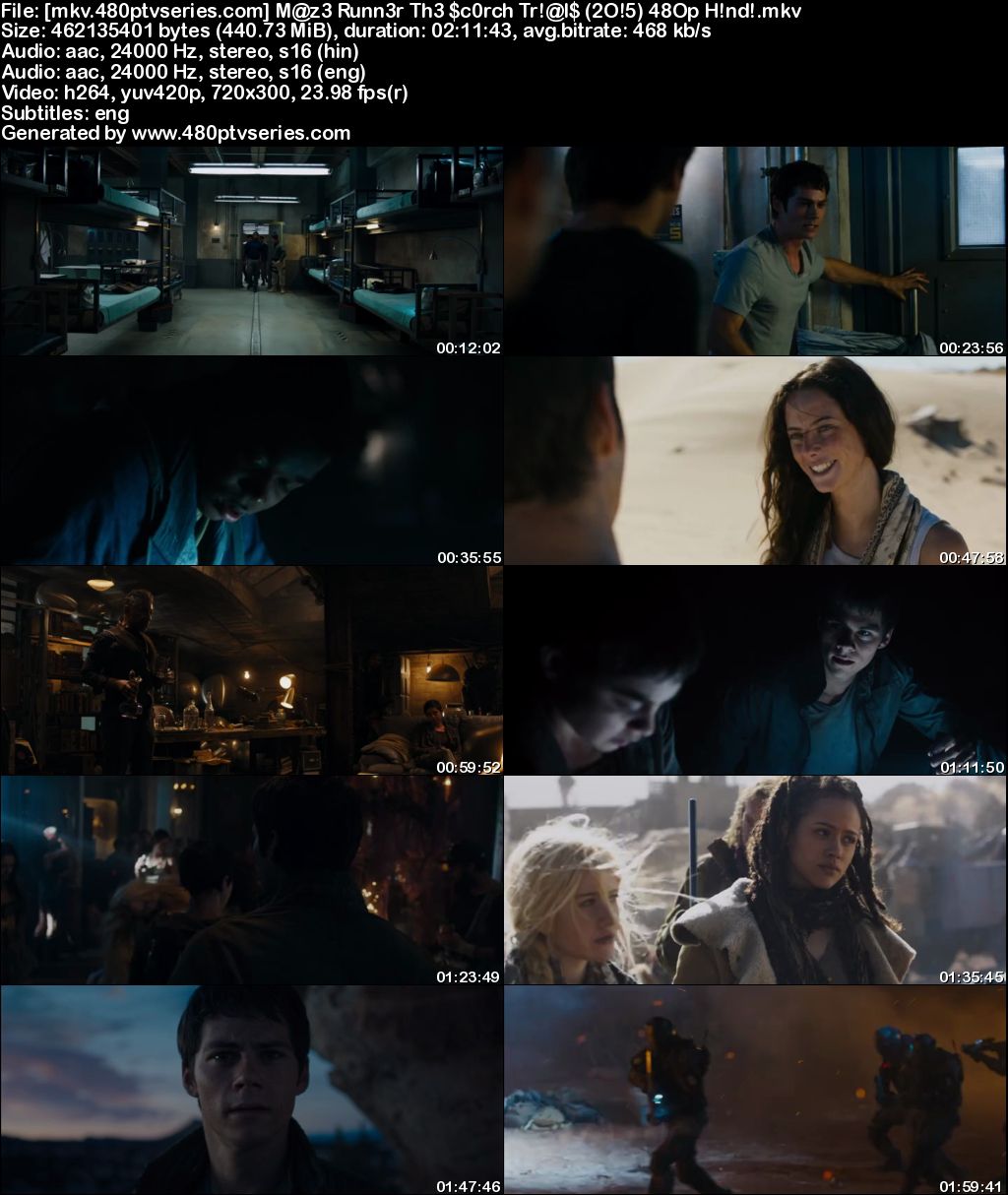 Maze Runner: The Scorch Trials (2015) 450MB Full Hindi Dual Audio Movie Download 480p Bluray Free Watch Online Full Movie Download Worldfree4u 9xmovies