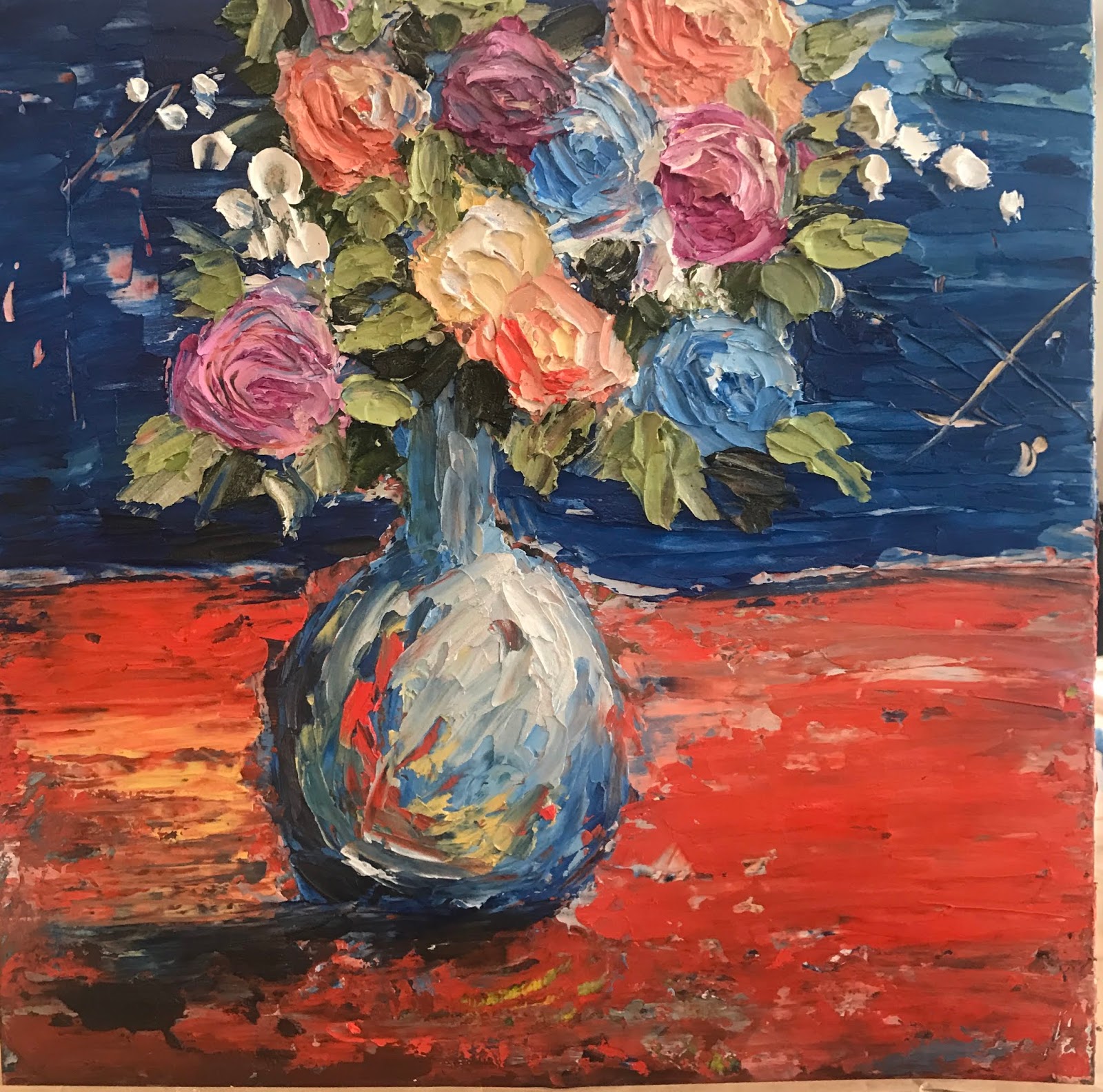 Wax on Wednesdays Cold Wax Painting Series 7