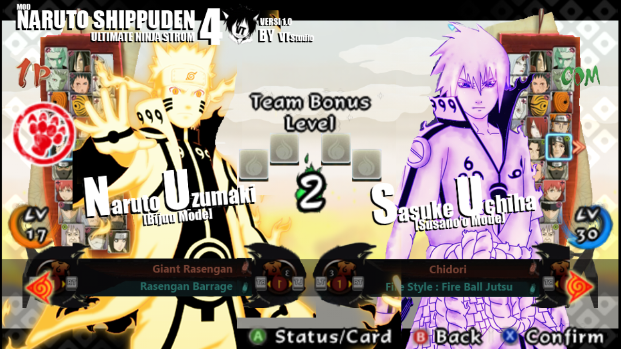 Naruto Shippuden Ultimate Ninja Impact Mod Storm 4 PSP ISO DOWNLOAD -  BiliBili