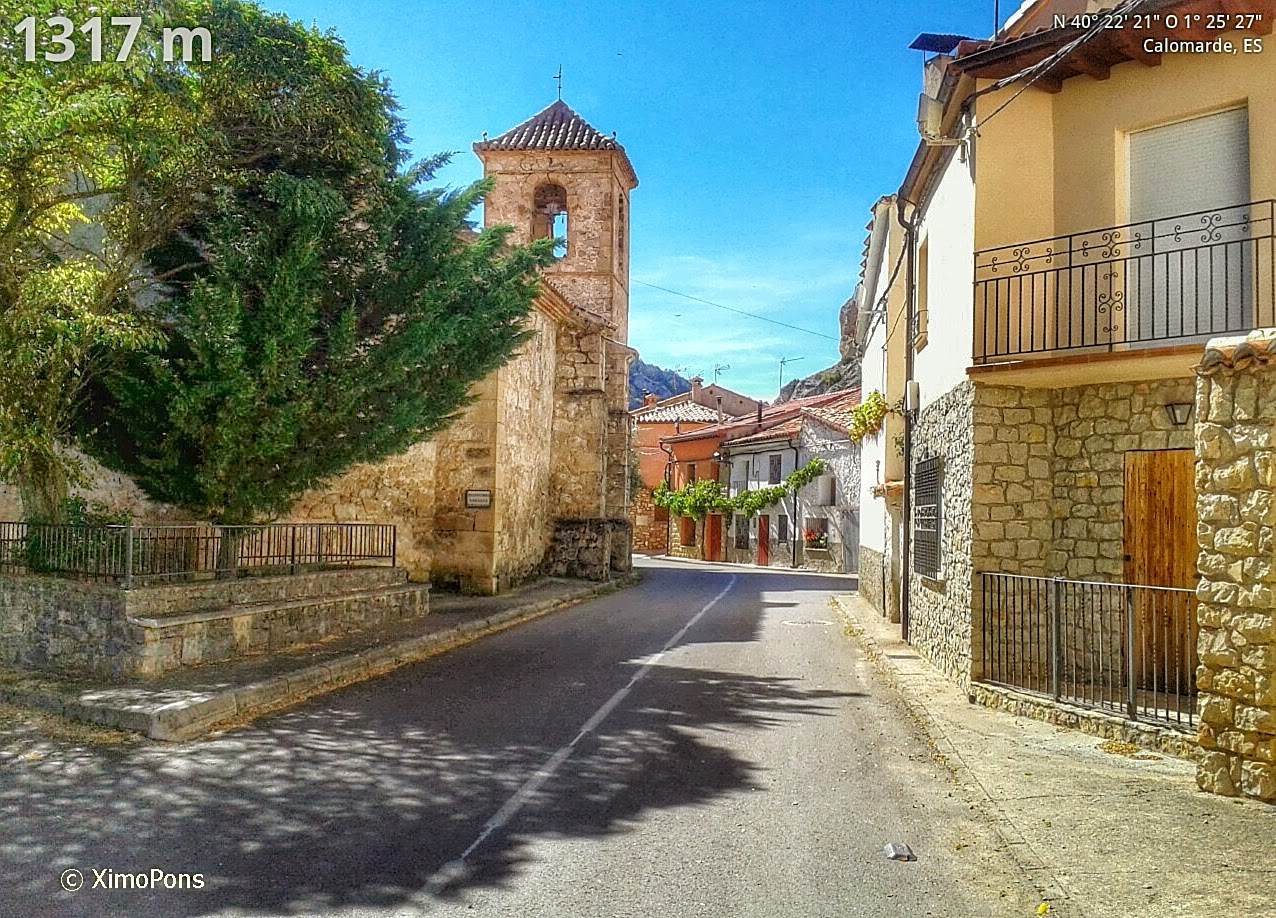 LOS PUEBLOS MAS ALTOS DE ESPAÑA Nº 94 CALOMARDE (Altura 1319 mt )