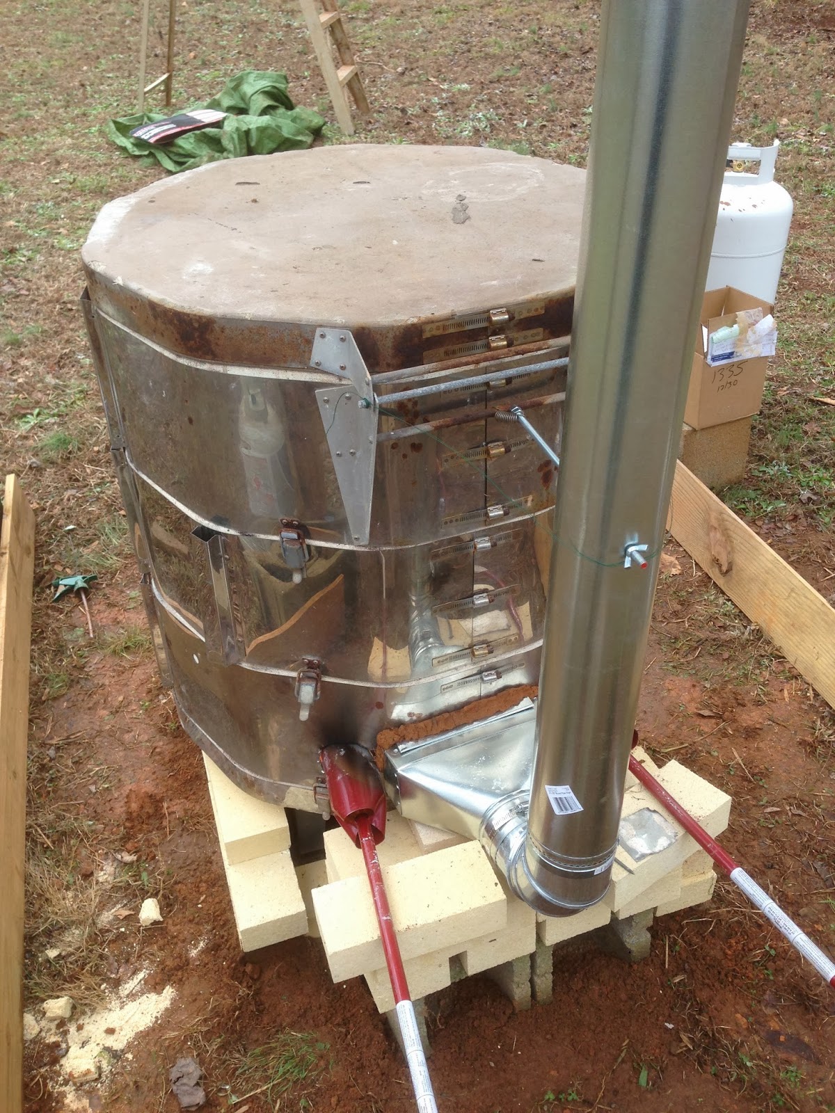 Our Accidental Heritage First Firing in the Converted Gas Kiln