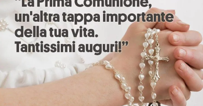 Frasi Prima Comunione Best First Communion Quotes Digemax