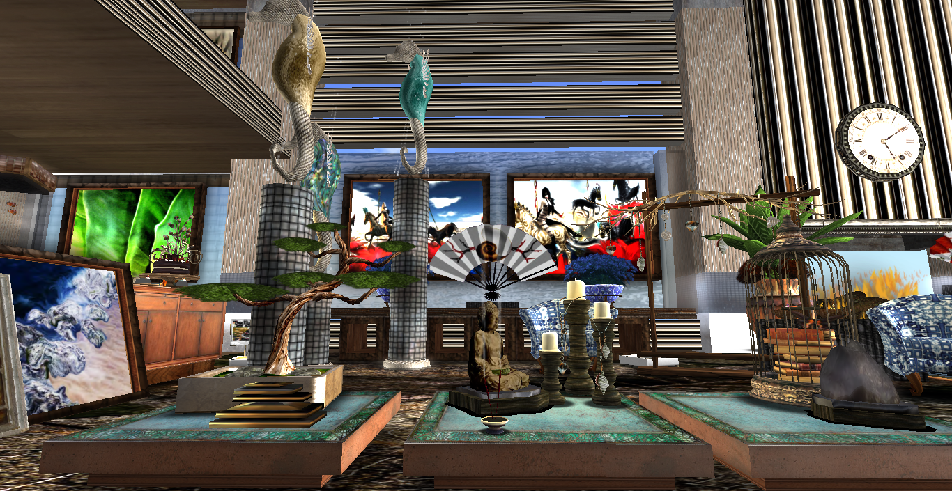 Long's Best of Second Life Patron Furniture The Art & Design of