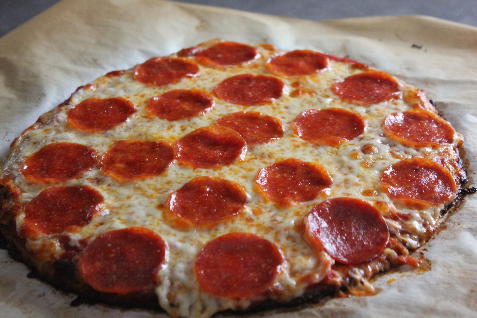 Punkie Pie's Place Cauliflower Pizza Crust Pepperoni Pizza