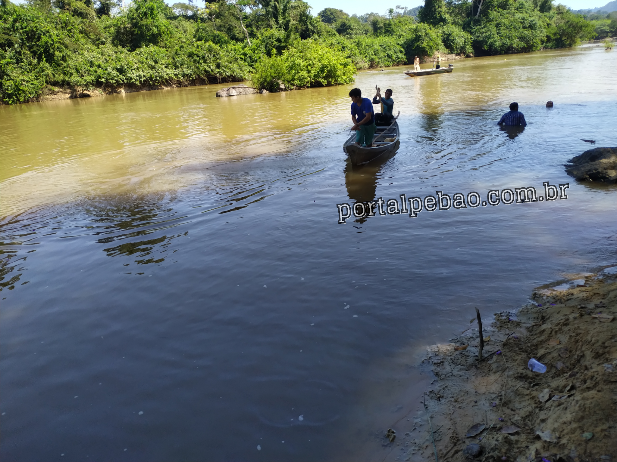 Encontrado corpo do homem que morreu afogado no Rio Parauapebas Encontrado corpo do homem que morreu afogado no Rio Parauapebas