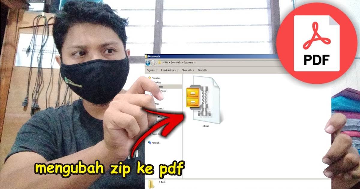 Cara Mengubah File Zip ke PDF Tutorial Microsoft Office