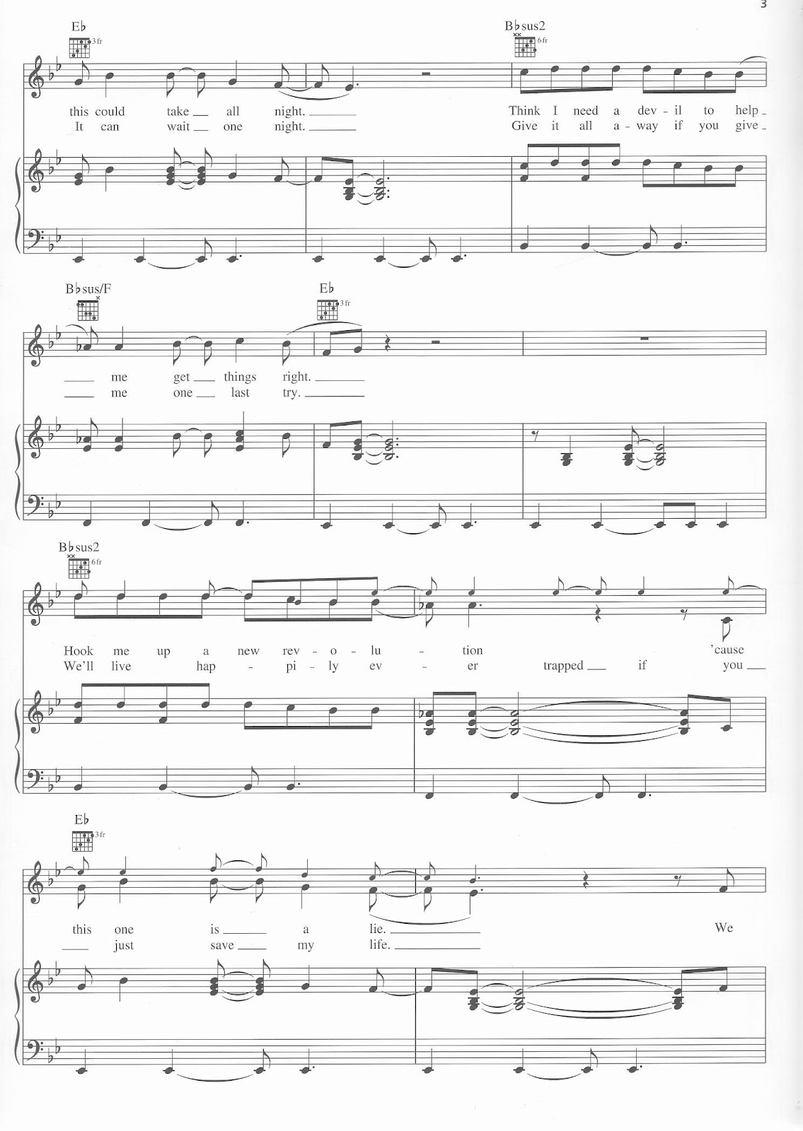 ☆ Foo Fighters-Learn To Fly Sheet Music pdf, - Free Score Download ☆
