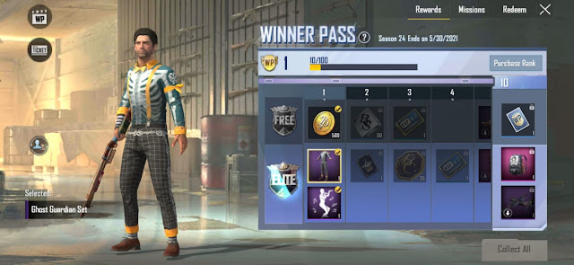 PUBG Mobile Lite WP Season 24 out check 1 to 30 rewards PUBG Mobile Lite WP Season 24 out check 1 to 30 rewards