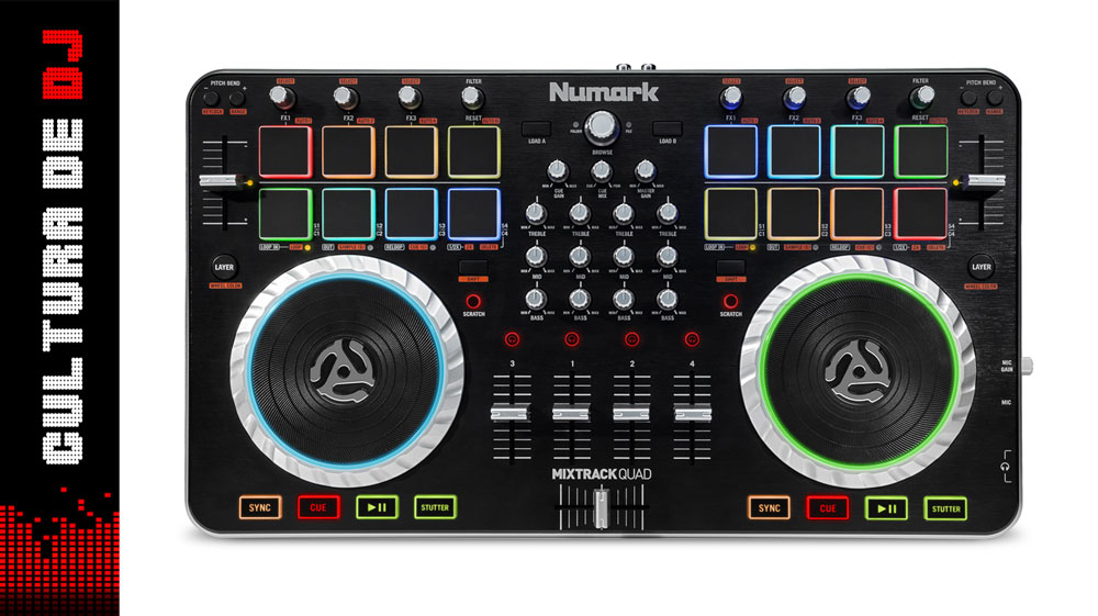 LANÇAMENTO Numark Mixtrack Quad CULTURA DE DJ O Blog Magazine de Digital Djing