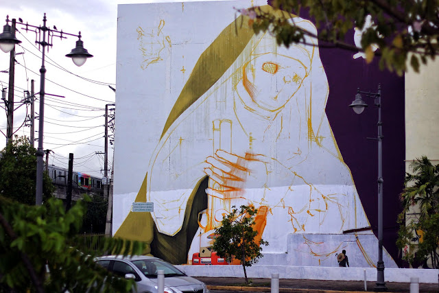 Work In Progress By Chilean Artist INTI For Los Muros Hablan '13 In Puerto Rico. 3