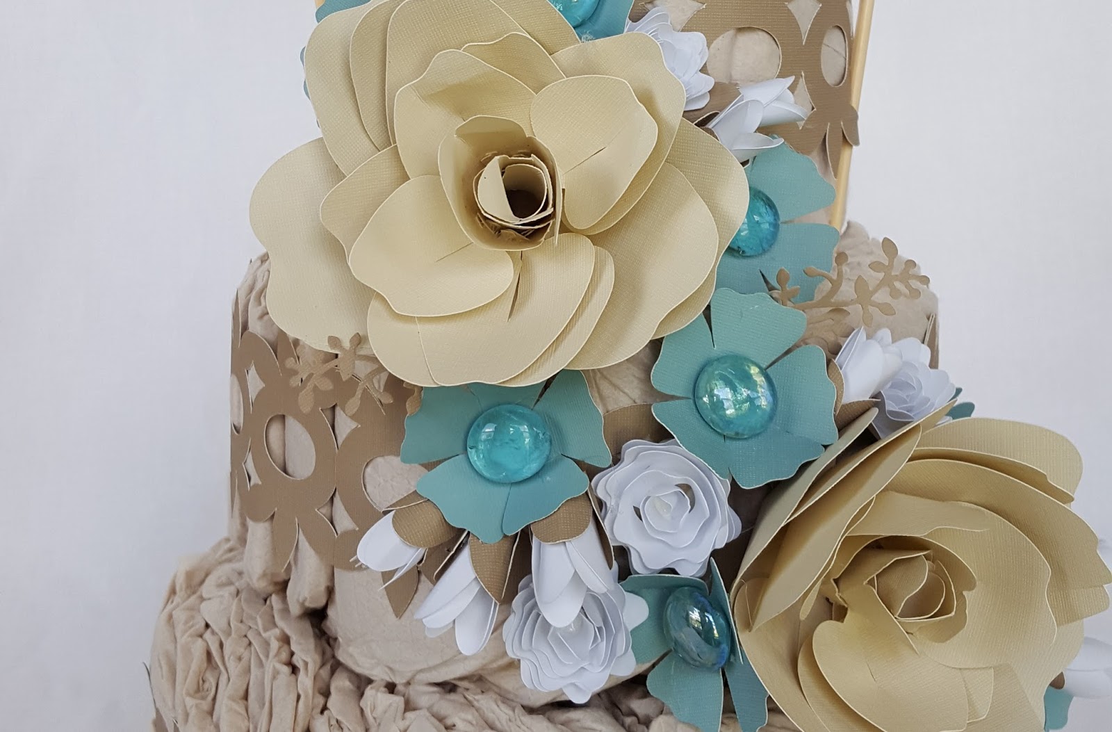 Rustic Diaper Cake Rustic Diaper Cake