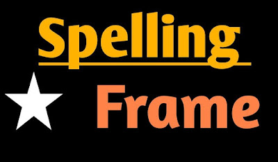 Spelling Frame - Learn Online With Spelling Frame School