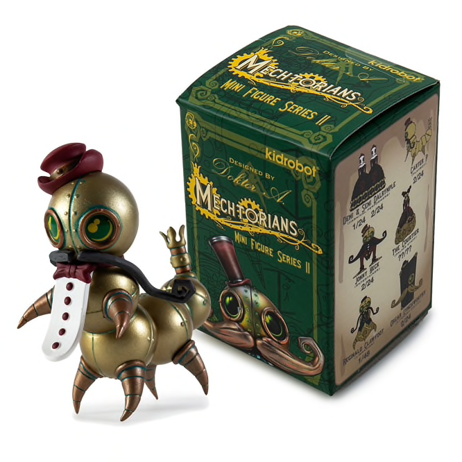 MECHTORIANS VINYL MINI FIGURE OSCAR LYNCHWORTHY BY DOKTOR A X KIDROBOT