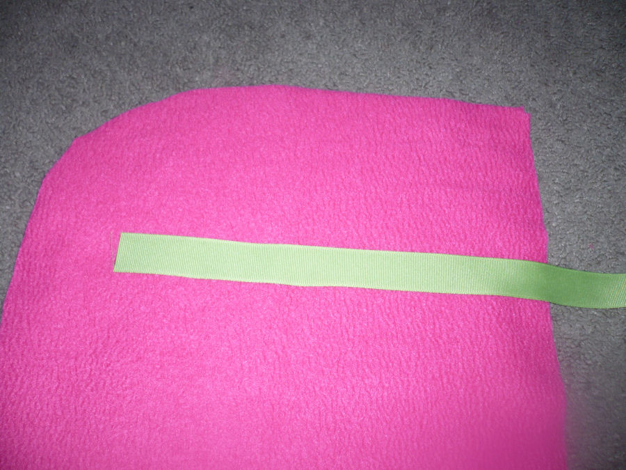 Crafty Mommy At Home NoSew Two Layer Fleece Poncho