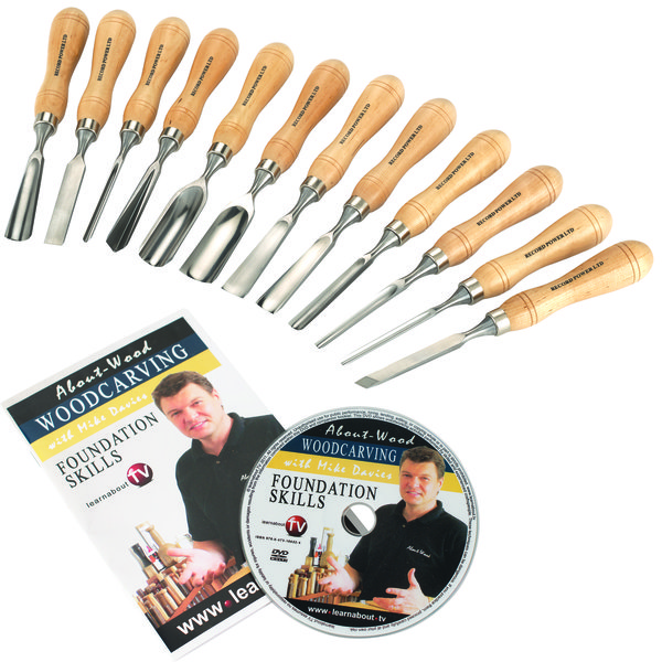 South Dakota Woodcarvers New Carving Tool Set Available at WoodCraft