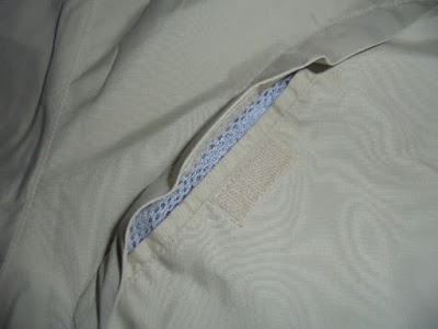 右胸 面ファスナーベンチレーター