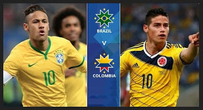 بث مباشر مباراة البرازيل وكولومبيا مشاهدة مباراة البرازيل وكولومبيا