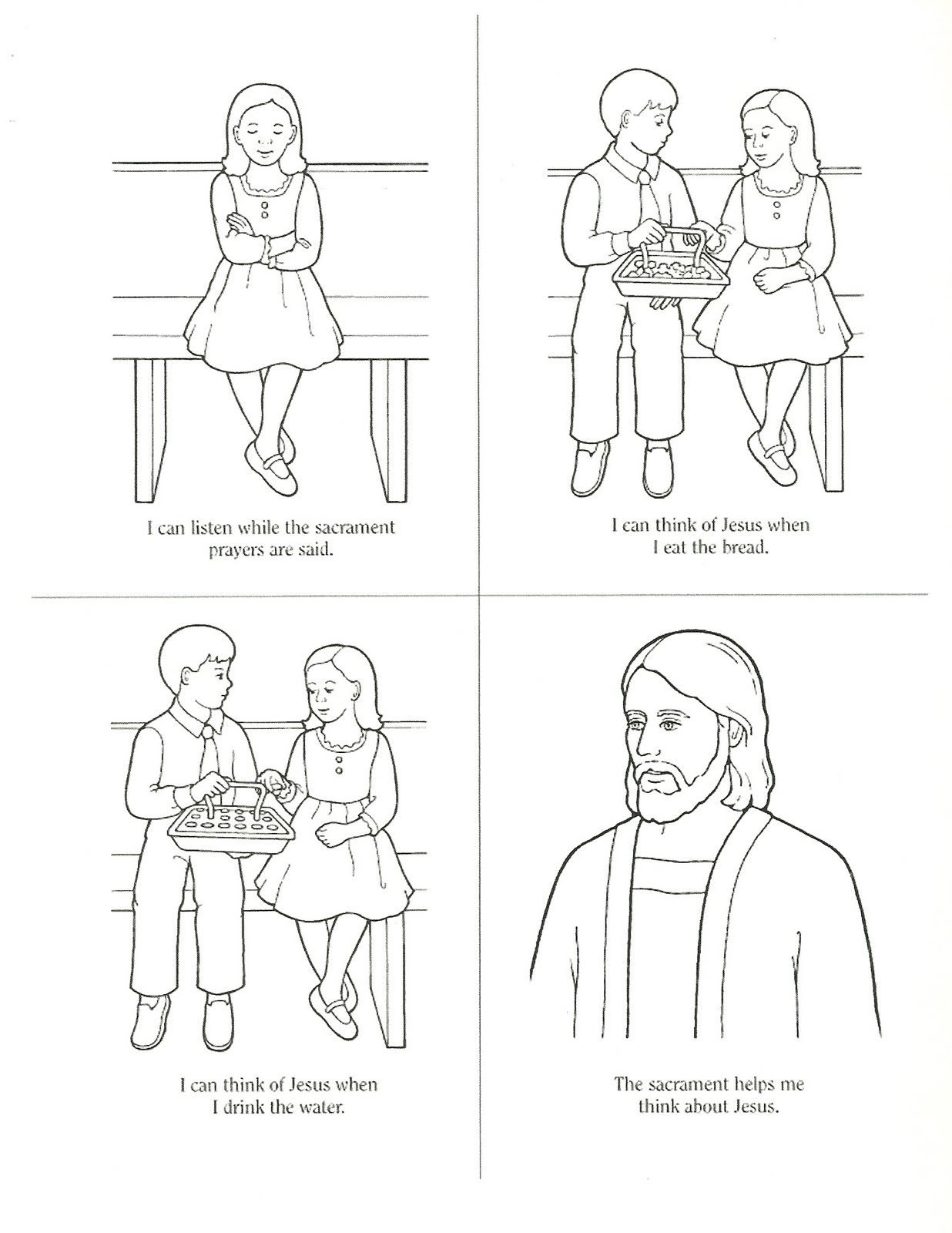 sacraments coloring pages free - photo #14