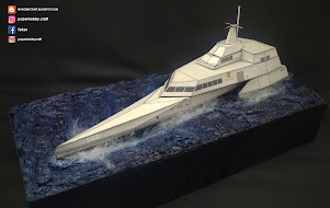 KRI 688 GOLOK 1:200 SCALE PAPERMODEL