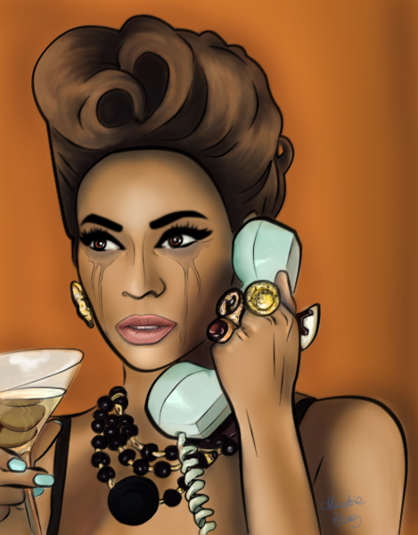Cartoon Pictures of Beyonce Knowles