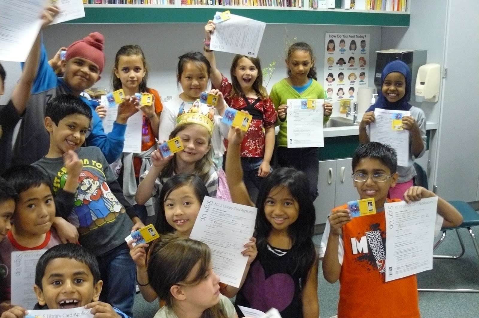 Learning in Room 206 King County Library Cards