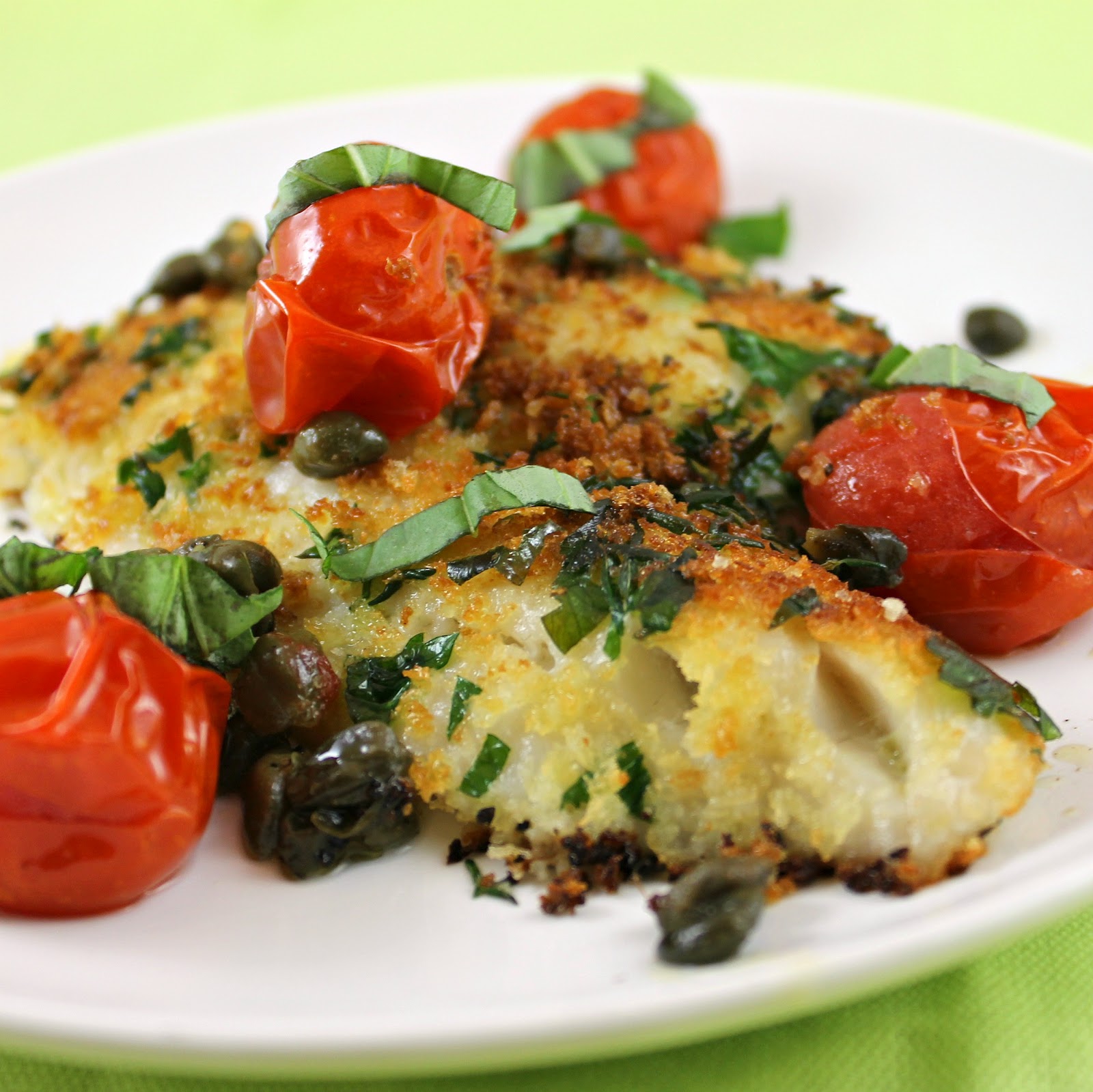 Crispy Flounder and Roasted Tomatoes I Can Cook That