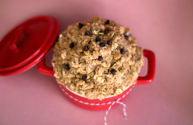 Healthy Brown Sugar Oatmeal Cookie Dough - Desserts with Benefits