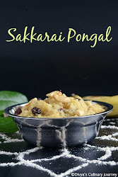 sakkarai pongal sweet using cooker pressure