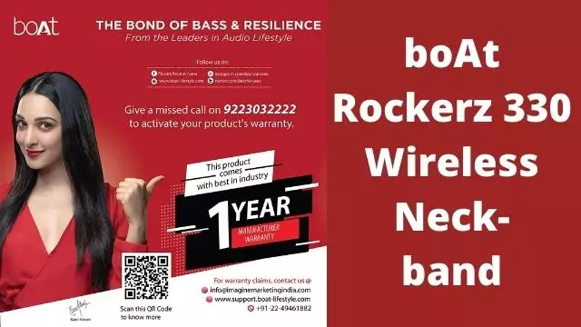 boAt Rockerz 330 Neckband