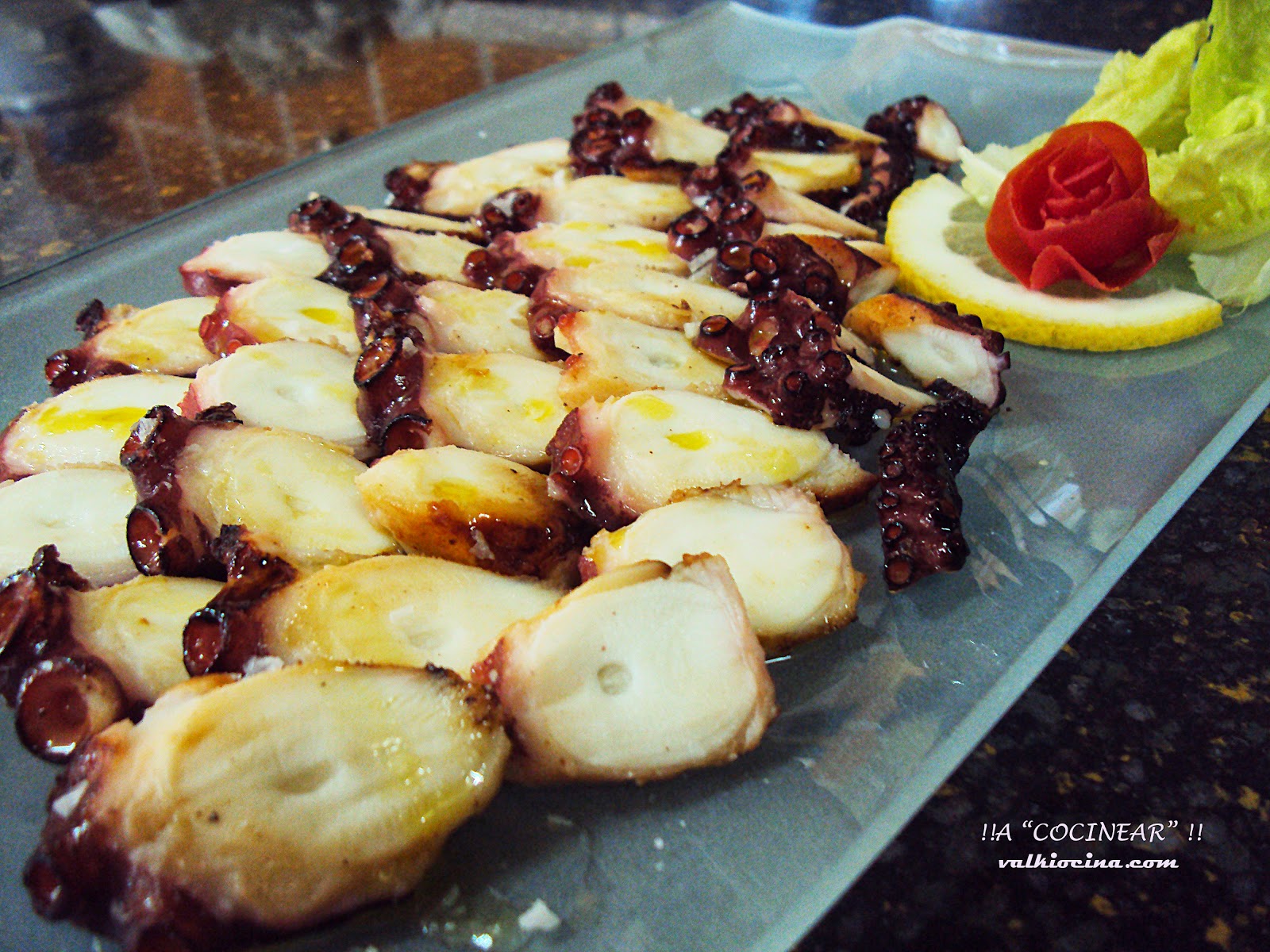 PULPO A LA PARRILLA ¡¡A COCINEAR!! Recetas