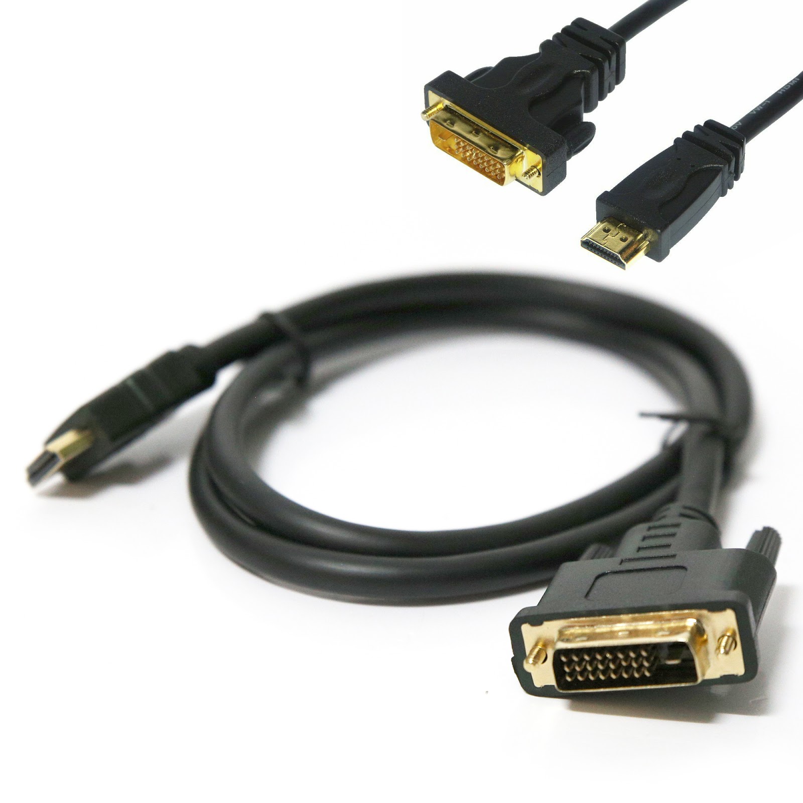 Survive the Elements Comsol Male HDMI to Male DVID Cable 1m connector