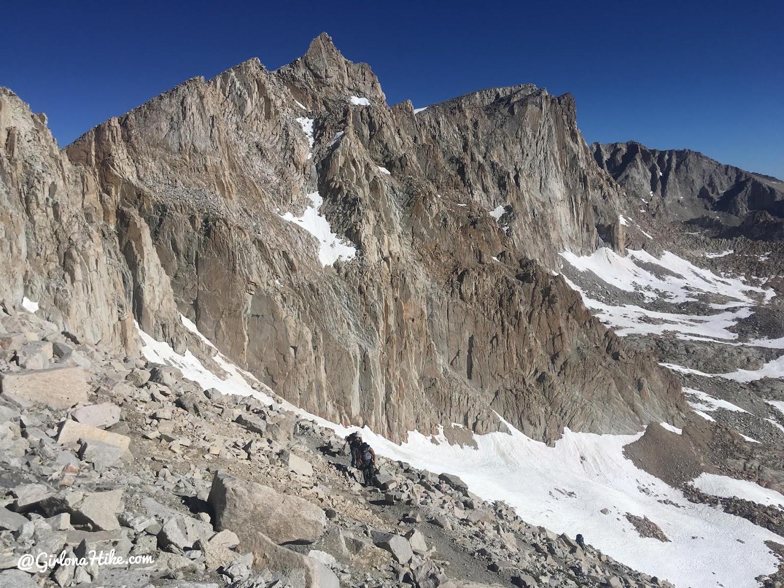 Hiking Mt.Whitney Girl on a Hike