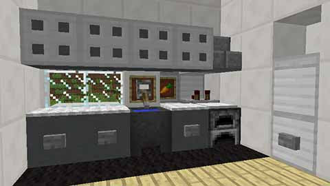 マインクラフト キッチンの作り方いろいろ マイクラマルチプレイ日記ブログ