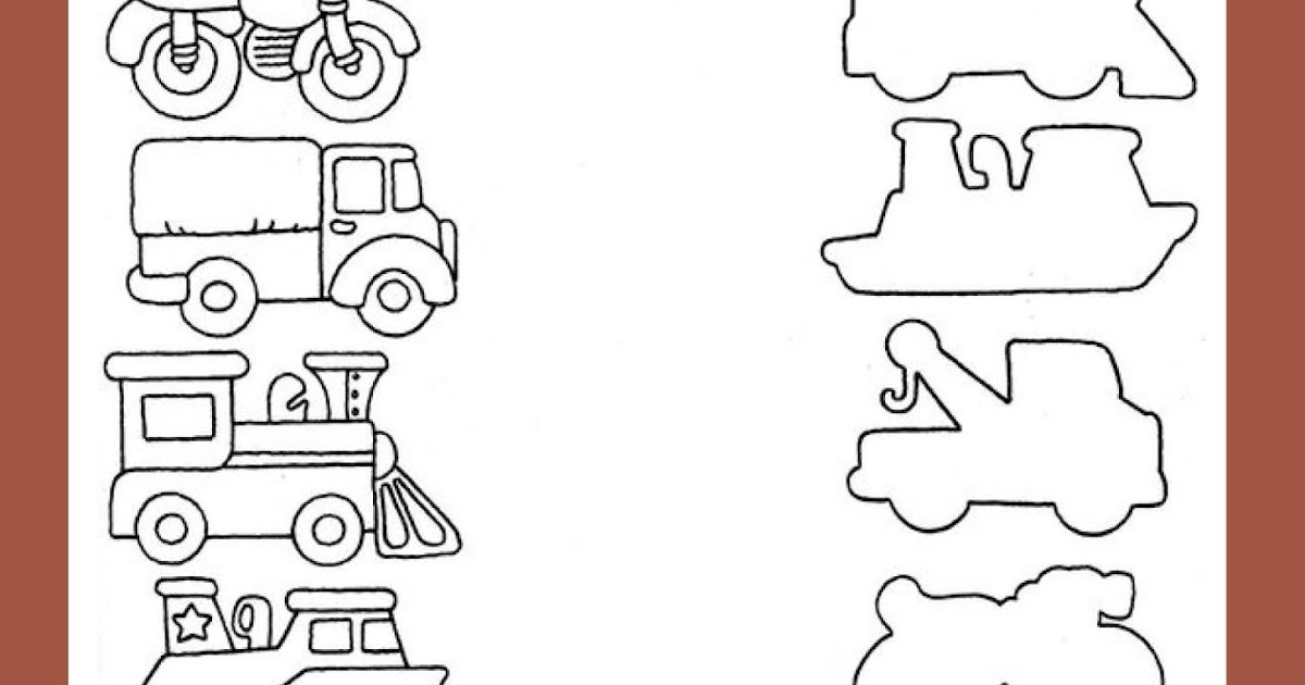 Pre-Primary Preschool: Matching Worksheet/ ਮਿਲਾਨ ਕਰੋ