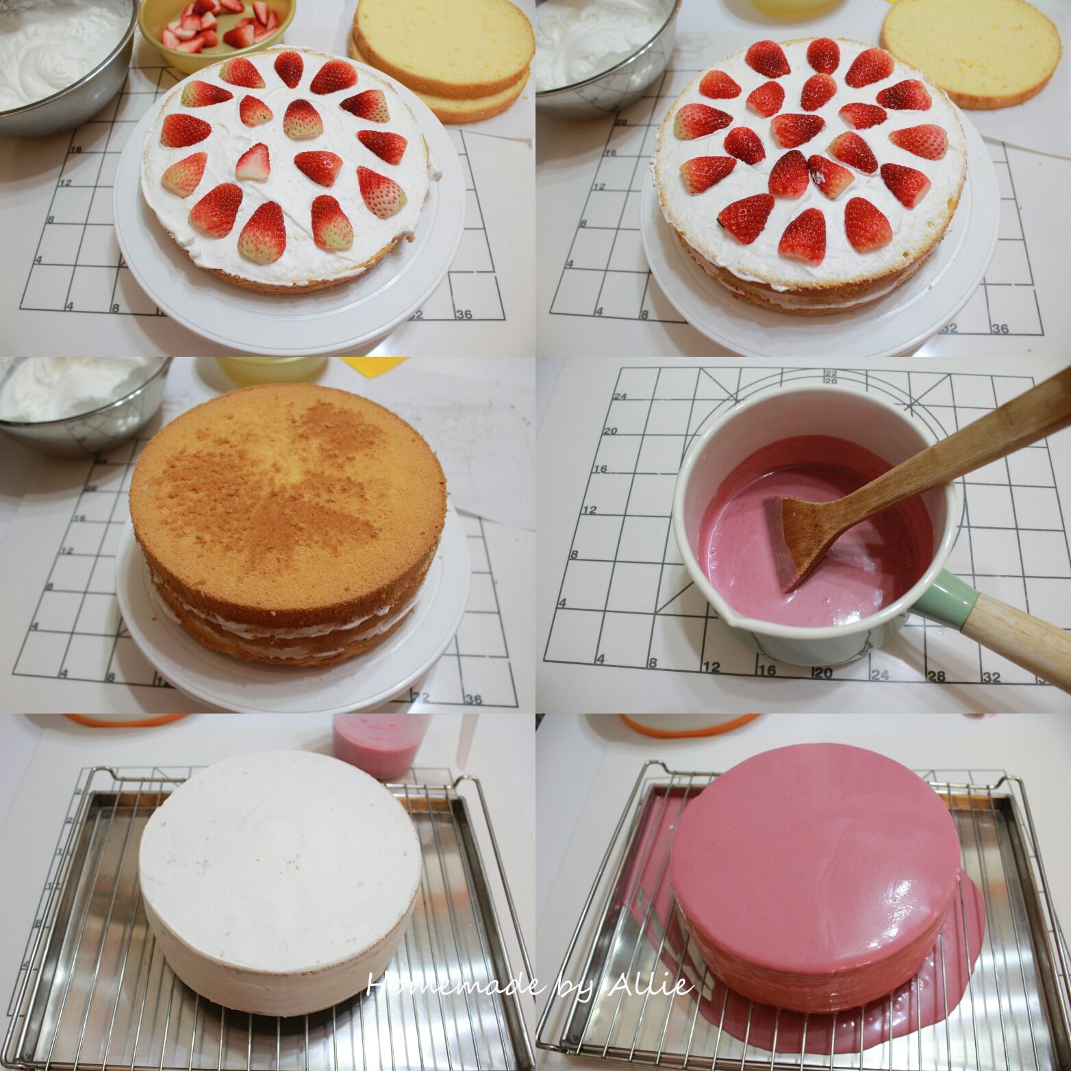 第一次做的蛋糕~~~~~~~~~~芒果忌廉脆脆蛋糕 | 材料: A.海绵蛋糕: 1.蛋-----2枚 2.砂糖-----… | Flickr