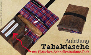 Kreativ Oder Primitiv Tabaktasche Nahanleitung