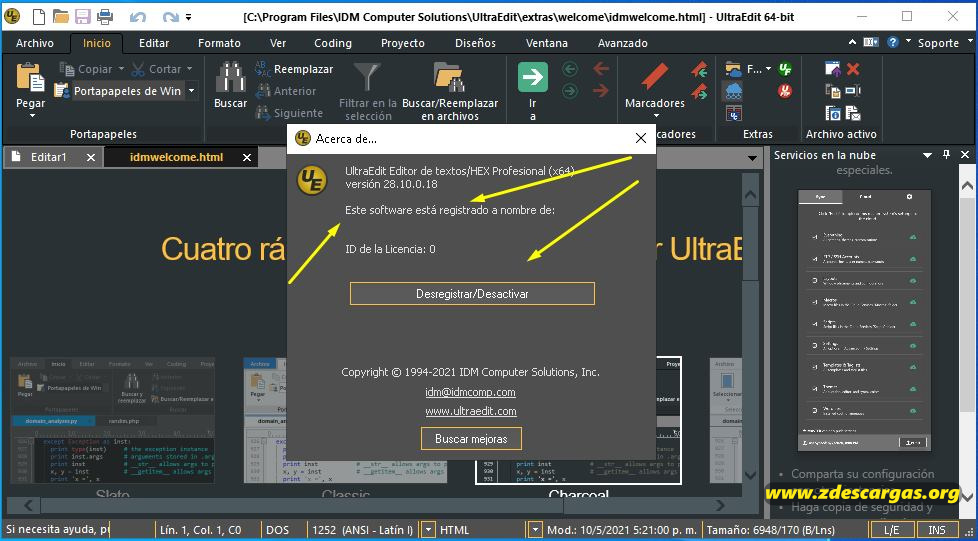 IDM UltraEdit Full Español