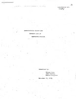First page of the Redding Report