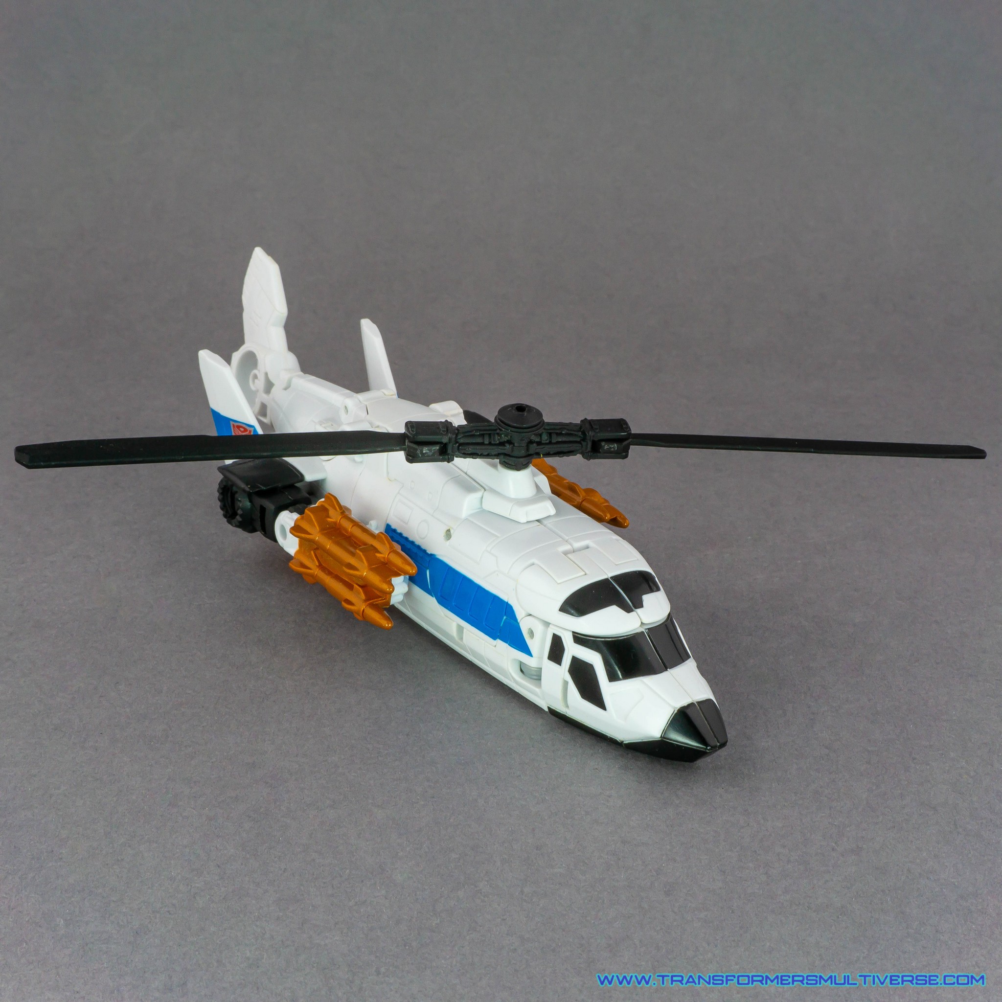 Transformers Combiner Wars Alpha Bravo Combat Helicopter mode alternate angle