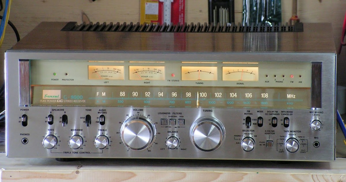 Sansui G-8000 - Stereo Receiver | AudioBaza