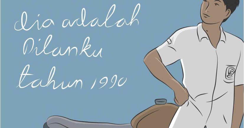 Ebook Novel &quot;Dilan&quot; Pidi Baiq manganebook