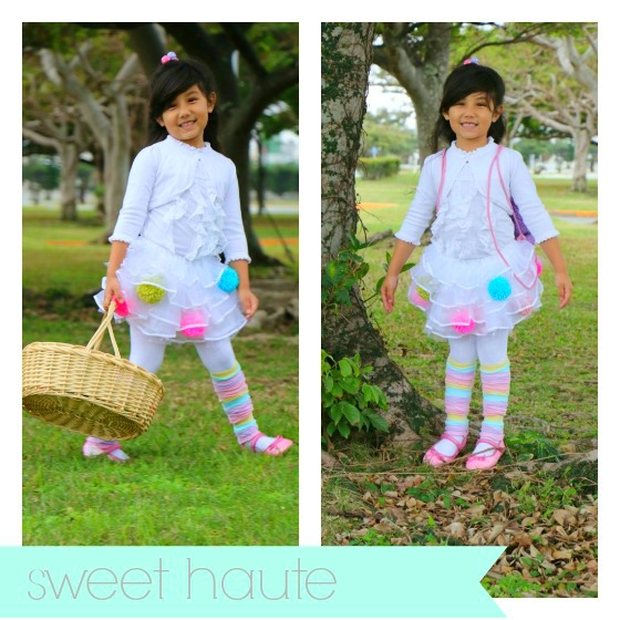 http://sweethaute.blogspot.com/2015/03/pom-pom-diy-tutu-skirt-no-sew.html